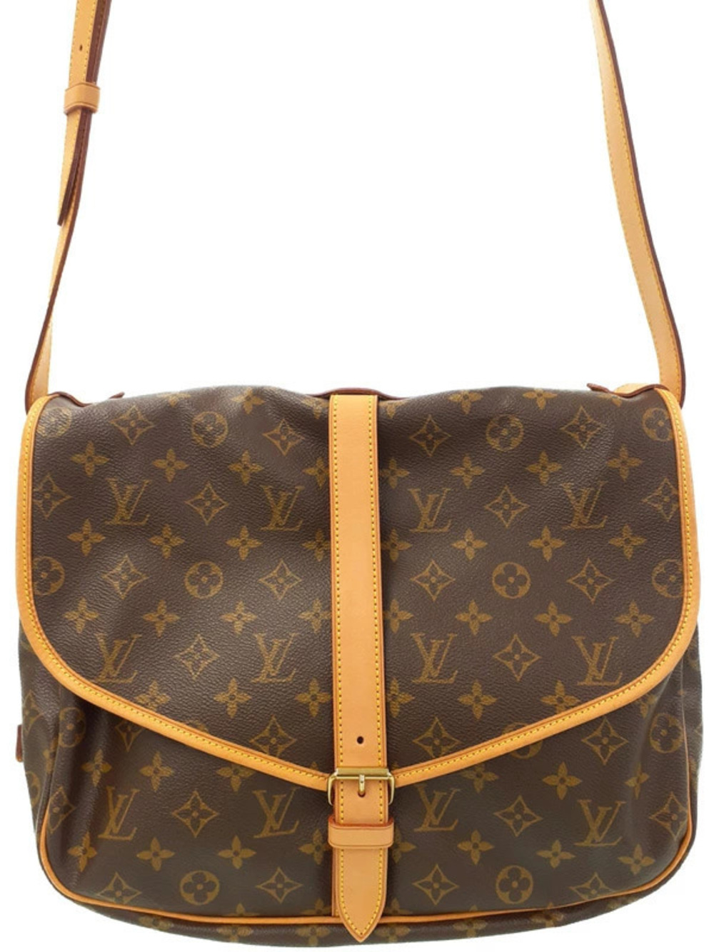 Louis Vuitton Monogram Saumur Shoulder Bag